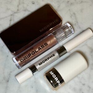 Morphe Makeup Kit | Eyeshadow, Lip Gloss, Highlighter Stick, Shadow Stick | NEW